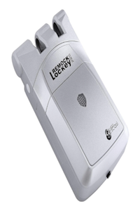 Remock Lockey Pro Cerradura de Seguridad Invisible con 4 mandos, color Plata